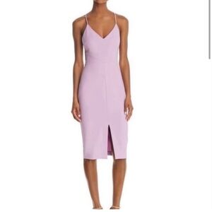 Likely by Bloomingdale’s size 12 vneck slit dress in lilac